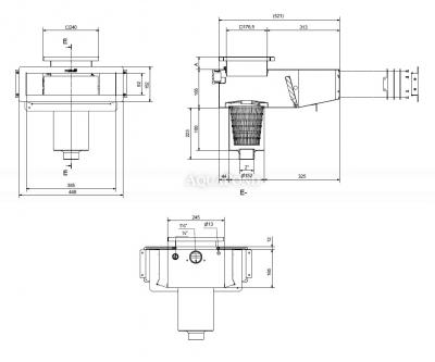 Celonerezový skimmer Pahlen