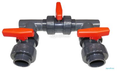 Bypass - obvod PVC 50 mm za bazenske razvodne sisteme