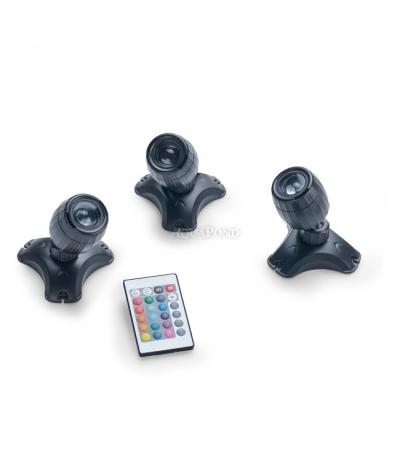 Pontec PondoStar LED RGBW barvni set 3 - osvetlitev za ribnik