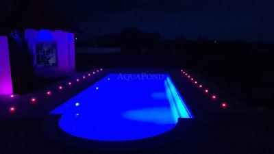 LED-STAR bazenska žarnica MULTICOLOR RGB barvna 54 W G3.1, za folijske, prefabricirane in betonske bazene