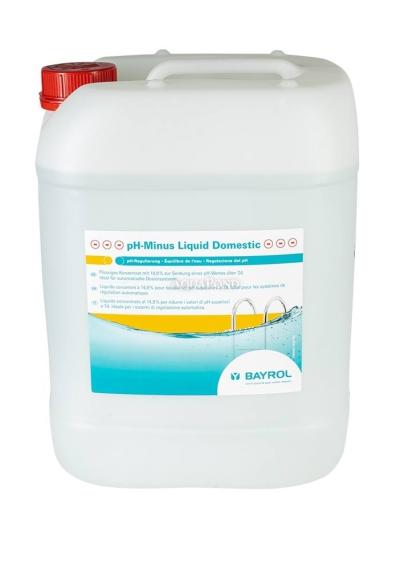 BAYROL pH minus Domestic 14,9 % 22 kg - 20 l, pripravek za znižanje pH bazenske vode