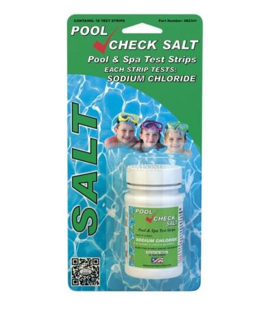 PoolCheck Salt - testni trakovi za sol, 16 kosov