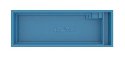 Bazén Compass Pools XL LOUNGER 115 - 11,5 m - keramični bazen