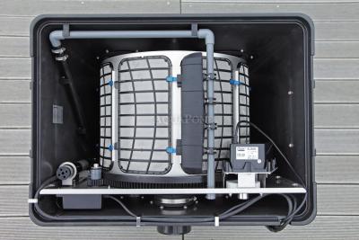 Oase ProfiClear Premium DF-L pump-fed OC - jezerski bobnasti filter - črpalna povezava