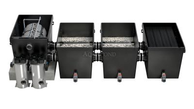 Oase ProfiClear Premium DF-XL pump-fed OC - ribniški bobnasti filter - črpalna priključitev