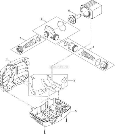 Nadomestni deli za Oase Aquamax ECO Classic 5500 - črpalka za ribnik
