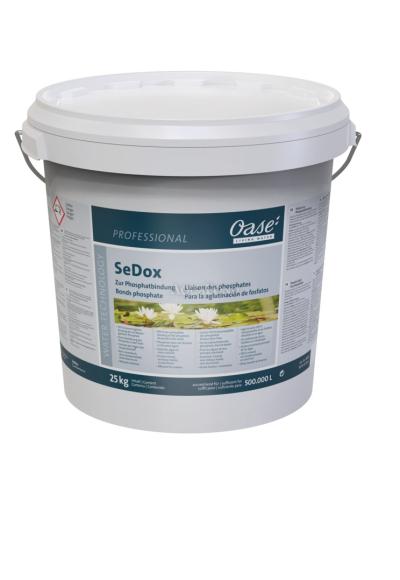 Oase SeDox 25 kg, pripravek za vezavo fosfatov, raztopljenih v vodi
