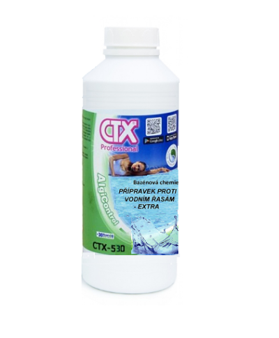 AstralPool CTX-530 - ekstra algicid, ki uničuje že nastale alge 1 l