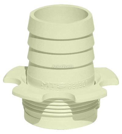 Šoba za bazensko cev 38 mm z navojno matico ABS