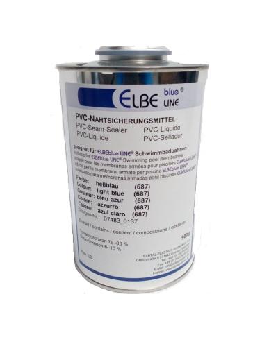 ELBE tekoča PVC folija Light Blue 1 l (svetlo modra - 687)