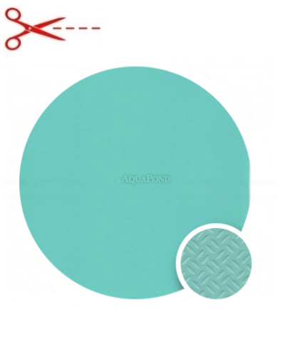 Bazenska folija ELBE SBG Classic Turquoise 1,65 m širina, 1 m dolžina, 1,5 mm debelina - (turkizna - 500) metraža - cena je za m2