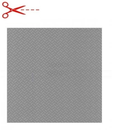 Bazenska folija ELBE STG protizdrsna Grey 1,65 m širina, 1 m dolžina, 2 mm debelina (siva - 765) metraža - cena je za m2