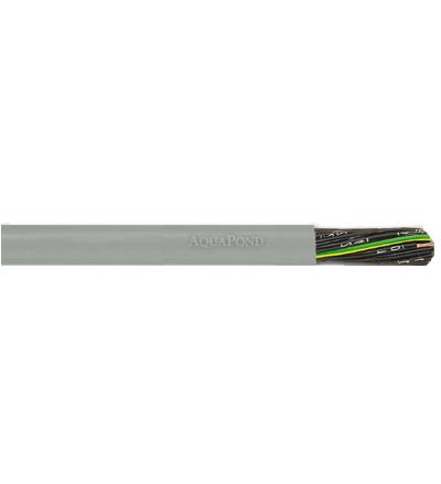 Prilagodljiv kabel YSLY-JZ 7G0,5 PVC siv
