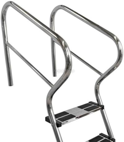Eichenwald Ideal bazenska lestev s 4 stopnicami in varnostno platformo Model 53