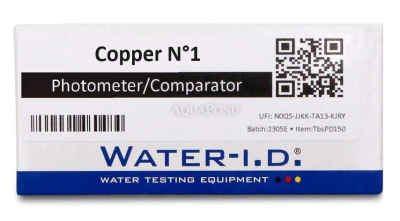 Water-I.D. Cooper N°1 Nadomestne tablete za digitalni tester Pool Lab 2.0 - za merjenje vrednosti bakra, 10 kosov