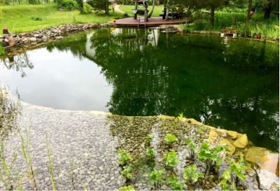 ELBE WTG Natural Classic zelena / črna, 1,5 mm debelina, 2 m širina x 25 m dolžina zvitek - Jutriščna folija - PRODAJA LE NA CELE ZVITKE