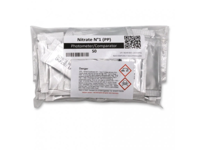 Water-I.D. Nitrate 1 (PP), - Nadomestne tablete za digitalni tester Pool Lab 2.0 za merjenje nitratov 1 (PP) (50 vrečk)