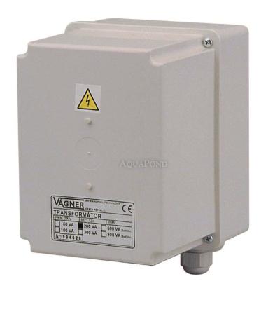Varnostni toroidni transformator, 230 V / 12 V, 300 W, zaščita IP65